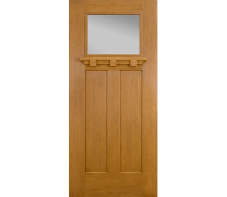 Philadelphia Craftsman Light Fiberglass Entry Door