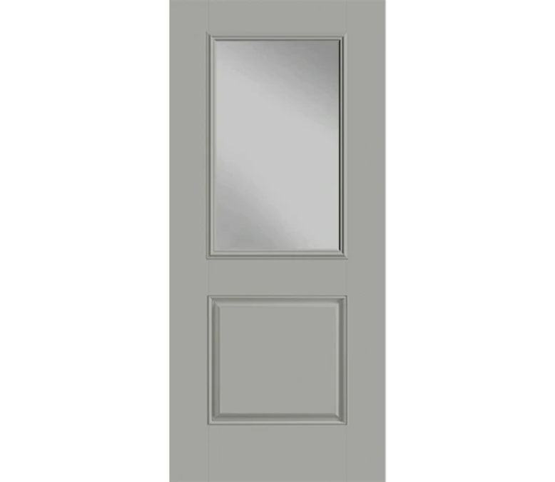 Philadelphia Half Light 1 Panel Fiberglass Entry Door