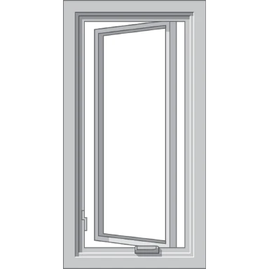 Philadelphia Pella Hurricane Shield Series Vinyl Casement Window