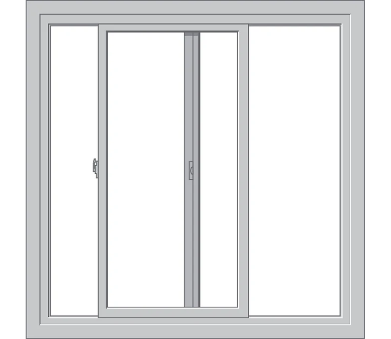 Philadelphia Pella Hurricane Shield Series Vinyl Sliding Window